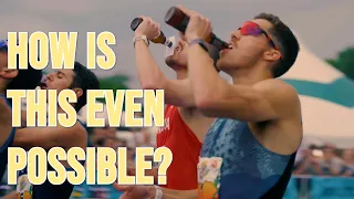 Running a Sub-4 Mile While Chugging 4 Beers