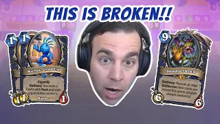 Double Growfin and Shudderwock Deck is DISGUSTING! - Hearthstone Arena