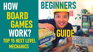 Top 15 TRICKIER Board Game Mechanics for Beginners!