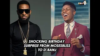 WATCH HOW D-BANJ CRIED ON HIS BIRTHDAY SURPRISE FROM GOSPEL MINISTER MOSESBLISS SO TOUCHING🥺