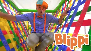 Blippi Visits an Indoor Playground | Educational Videos for Toddlers