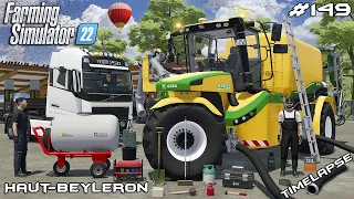 TESTING OXBO SELF - PROPELLED TANKER | Animals on Haut-Beyleron | Farming Simulator 22 | Episode 149