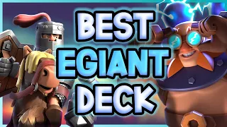 Best ELECTRO GIANT DECK in Clash Royale ⚡️