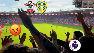 3K LEEDS FANS AT SUNNY ST MARY’S!🍻 | Southampton 1-0 Leeds United | Premier League 2021/22