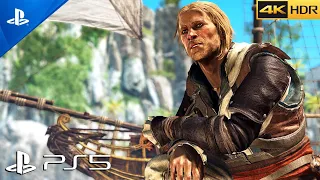 (PS5) The Old Cove | High Ultra REALISTIC Graphics [4K 60FPS HDR] Assassin's Creed Black Flag