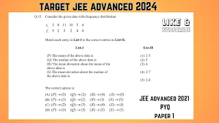 JEE ADVANCED 2023 PAPER 1 Q.N 15 SOLUTION