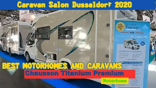 2021 Chausson Titanium Premium Motorhome Interior Exterior Dusseldorf Caravan Salon