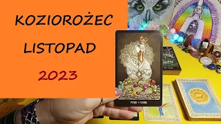 KOZIOROŻEC ♑ Listopad 2023 - tarot, czytanie tarota, horoskop @TarotEsme