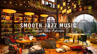 Relax and Unwind with Relaxing Jazz Music☕Cozy Coffee Shop Ambience ~ Smooth Jazz Instrumental Music