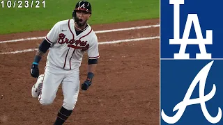 Atlanta Braves vs Los Angeles Dodgers: NLCS Game 6 Highlights