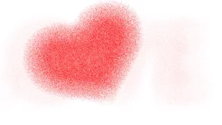 particles heart , and text love - abstract valentine's day animation ( motion graphic )