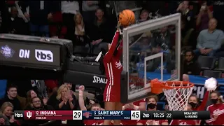 Indiana Cheerleader Saves The Day 😭 | March Madness