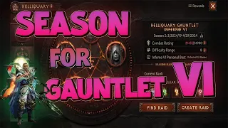 Gauntlet 6 season