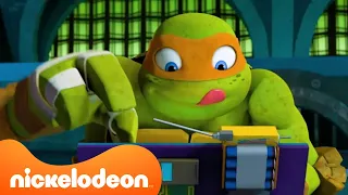 TMNT: Teenage Mutant Ninja Turtles | 15 MINUTEN LANG Mikey die social media gebruikt 📱 | Nickelodeon