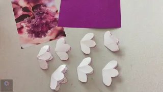 DIY 3D Flower Pop Up Card  ||  How to make pop up birthday card?  ||  Paper Crafts