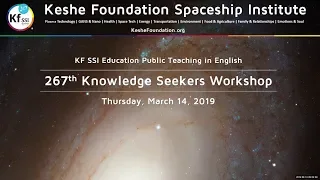 267th Knowledge Seekers Workshop  March 14 2019