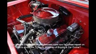 1956 Chevy 2 Door Sedan Classic Muscle Car for Sale in MI Vanguard Motor Sales