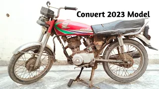 Full Restoration Old Model Honda Bike