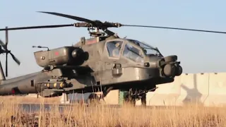 Apache Helicopters In Action: Combat Footage