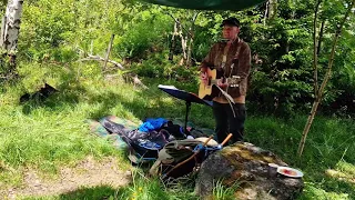 PEACE TRAIL,  Neil Young cover,  in the wild woods,  June 11th 2022.