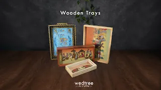 Wooden Trays | by Wedtree #shorts