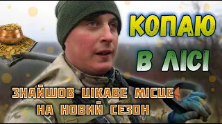 Коп в лісі. ТУТ МАЮТЬ БУТИ КРУТІ ЗНАХІДКИ. Знайшов ПЕРСПЕКТИВНЕ місце.Пошуки з металошукачем ХР Деус