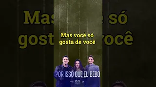 (KARAOKE )POR ISSO QUE EU BEBO MARIA CECILIA E RODOLFO - 15 ANOS    #karaoke #lauanaprado