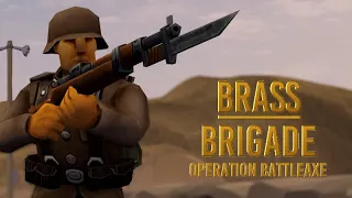 Brass Brigade - Operation Battleaxe British Army Gameplay