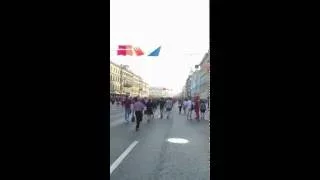 Nevskiy prospect, 25 June 2016