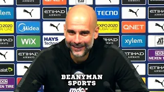 As a player Riyad Mahrez has a special quality | Man City 4-1 Fulham | Pep Guardiola