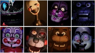 FNAF HELP WANTED 2 ALL JUMPSCARES + SECRET JUMPSCARES