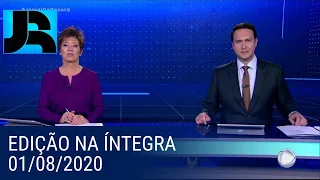 Assista à íntegra do Jornal da Record | 01/08/2020