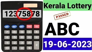 Kerala lottery live | Kerala lottery guessing number |  Kerala lottery today result 19-06-2023