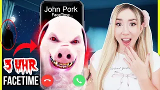 Facetime niemals mit JOHN PORK ohne deine beste TIKTOK Freundin um 3 Uhr nachts vor HALLOWEEN 2023