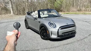 2023 Mini Cooper Convertible: Start Up, Exhaust, Test Drive, Walkaround, POV and Review