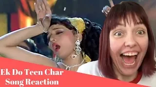 Ek Do Teen Char Madhuri Dixit - AMERICAN REACTION!