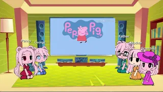 Piggy Characters reacts to I Edited A Peppa Pig Episode With Siren Head....