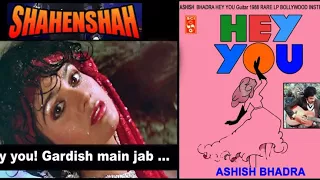 HEY YOU GARDISH MAIN JAB - SHAHENSHAH - ON INSTRUMENTAL BY: ASHISH BHADRA - AUDIO LABEL : T-Series