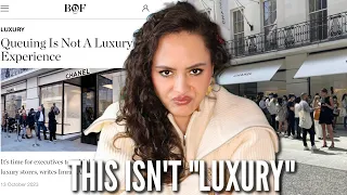 Is Luxury Shopping STILL LUXURIOUS?!