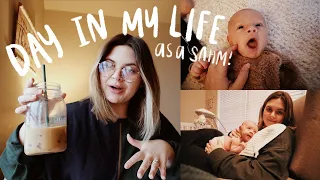 DAY IN MY LIFE || quiet time routine, car chats, baby giggles, & SAHM things!