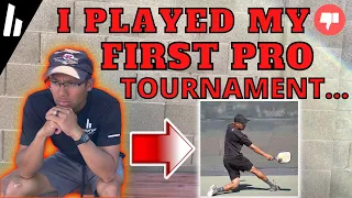 I Played My FIRST Pro Tournament And THIS Happened... | Briones Pickleball