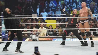 Roman Reigns destruye a Randy Orton, AJ Styles y LA Knight - WWE SmackDown 5 de Enero 2024 Español
