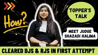 Interview of DJS & Ex RJS Meet Judge Shazadi Halima |Life of a judge, how she did it?Judiciary Point