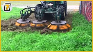 THICK WEED Gets RIPPED IN AN INSTANT! - Most Satisfying Street Sweeper & Driveway Cleaning Machines
