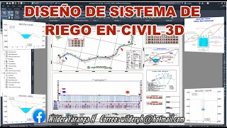 DISEÑO DE CANALES EN CIVIL 3D 2015 - 2024 | TRAPEZOIDAL, RECTANGULAR Y PARABÓLICO PARTE 01