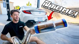 THE BEST EXHAUST FOR YOUR SUBARU BRZ!!! | Install & First Start!