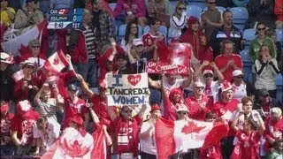 Women's Football Group F - Canada's 1st Goal v South Africa | London 2012 Olympics