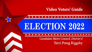 Terri Preeg Riggsby Candidate Metro Council District 6