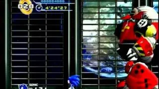 Sonic 4: EP 1 - E.G.G. Station Zone(final stage) - no damage speed run + "Secret Ending"