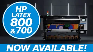 HP Latex 700 and 800 Now Available at GSG